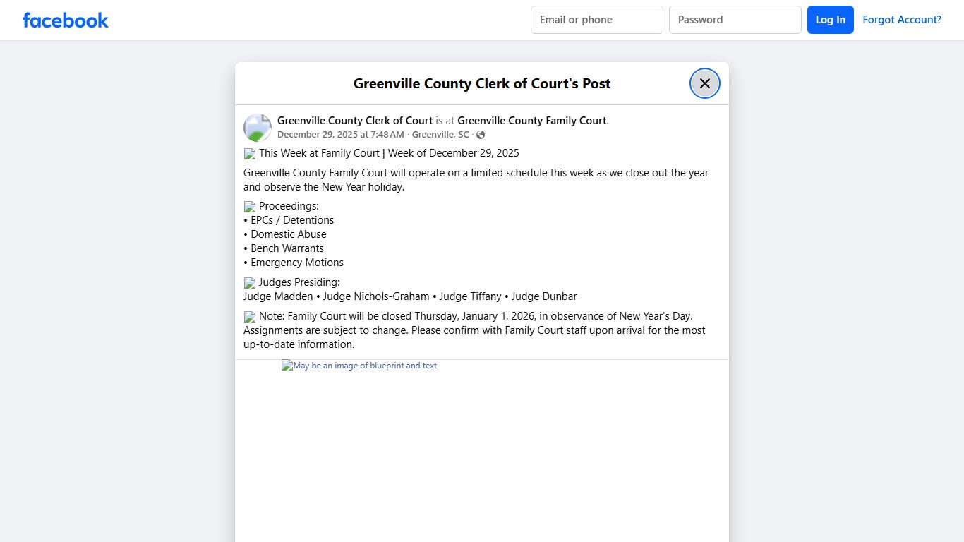 📅 This Week at Family... - Greenville County Clerk of Court Facebook